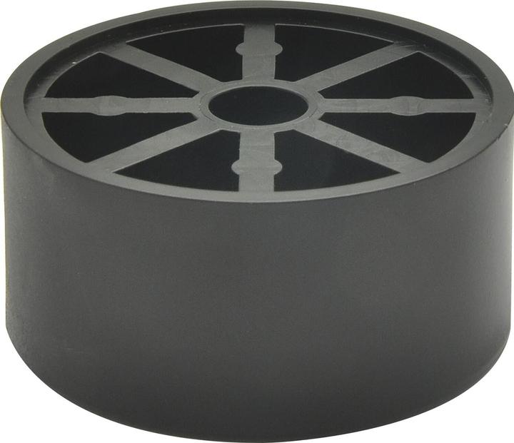 Wagner System QuickClick Lounge Adapterverlängerung, ø 50mm,Höhe 22mm,Kunststoff,schwarz