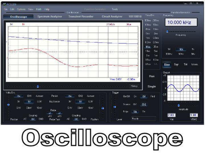 Actual product image Velleman Pcsu200 (Oscilloscope)