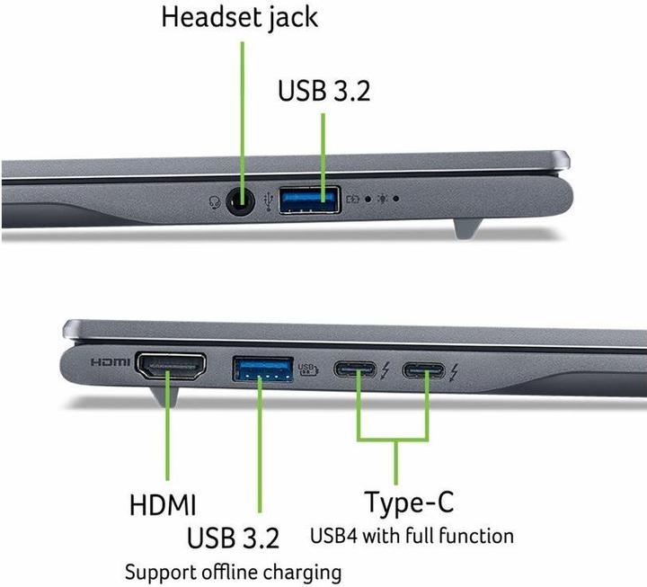Immagine prodotto Acer Swift 14 AI OLED (14", Intel Core Ultra 5 226V, 16 GB, 1000 GB, DE)