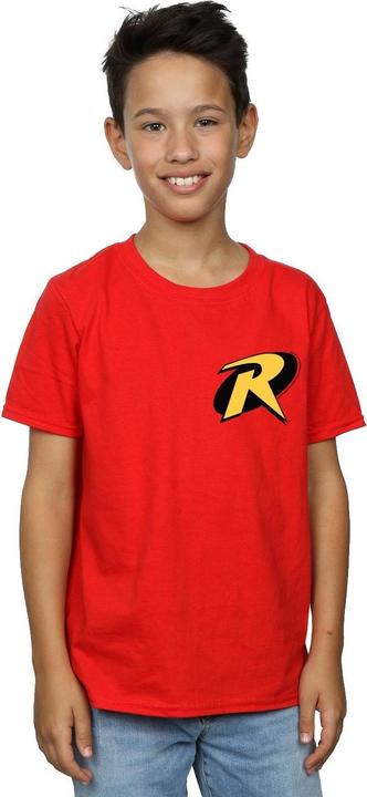 Actual product image Boys Batman Robin Logo T-Shirt (140, 146)