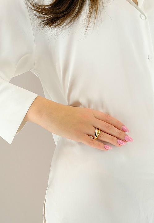 Image du produit Muau Bague pour femme (55, Or 750/18 K)