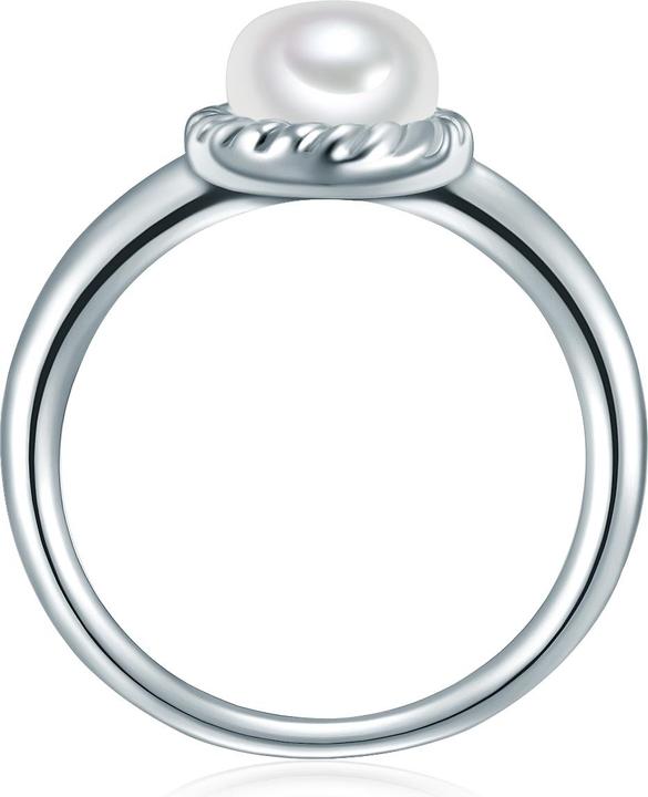 Image du produit Valero Pearls Femme argent sterling zirconium perle d'eau douce de culture argent - 32366 (50, Argent 925)