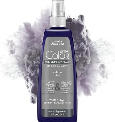 Image du produit Joanna Ultra Color System Silver Spray Rinse Forond And Lightened Hair 150Ml (150 ml)
