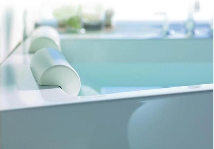 Immagine prodotto Duravit Cuscino per il collo in poliuretano bianco (5.50 cm, 30 cm)