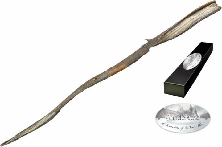 Image du produit Noble Collection Harry Potter Baguette magique Grindelwald (édition personnage)
