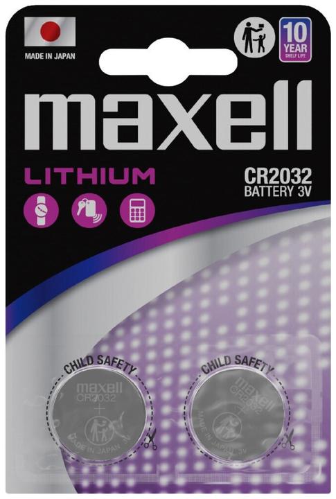 Produktbild Maxell CR2032 (2 Stk., CR2032, 220 mAh)