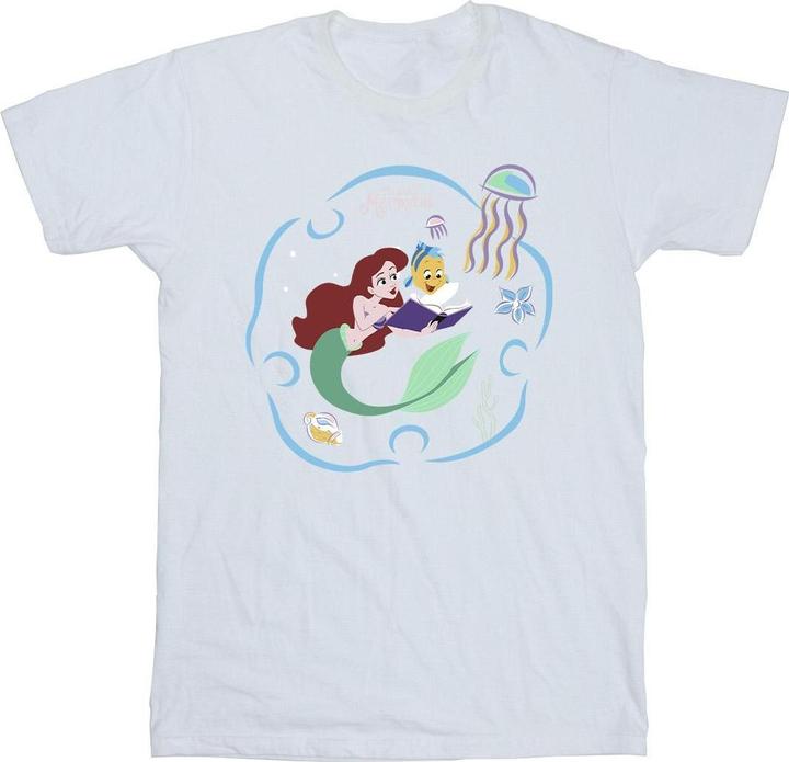 Produktbild Disney The Little Mermaid Reading A Book TShirt (4XL)