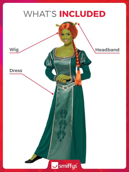 Actual product image Smiffys Shrek Prinzessin Fiona (L)