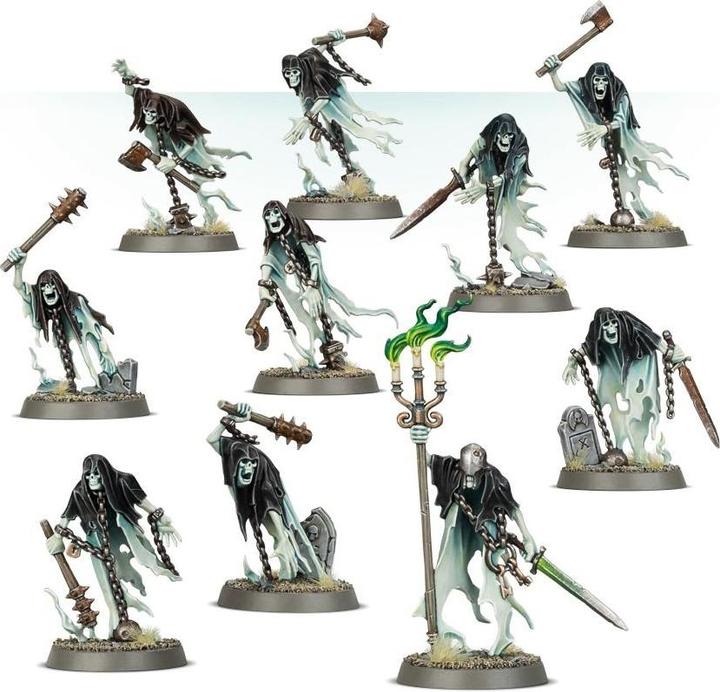 Actual product image Games Workshop Warhammer AoS - Easy to Build: Nighthaunt Chainrasp Hordes