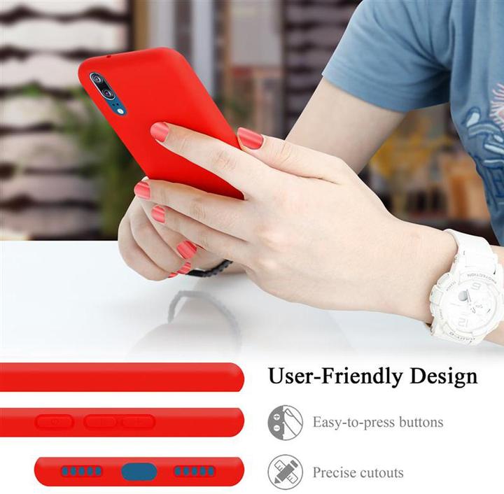 Immagine prodotto Cadorabo Copertura della cassa del silicone liquido TPU (Cubot P20)