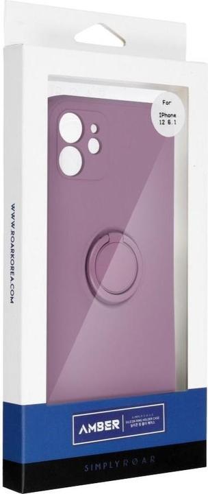 Actual product image Roar Back panel cover case AMBER for IPHONE 11 Purple (Apple iPhone 11)