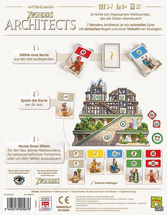 Immagine prodotto Repos Production Architetti delle meraviglie (Tedesco)