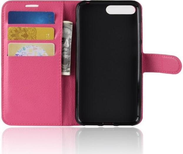 Produktbild MU Classic Litchi Leder Bookcover Series (Huawei Y6 (2018))