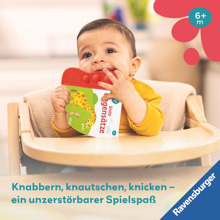 Actual product image Ravensburger play+ flip&pop: First opposites (German)