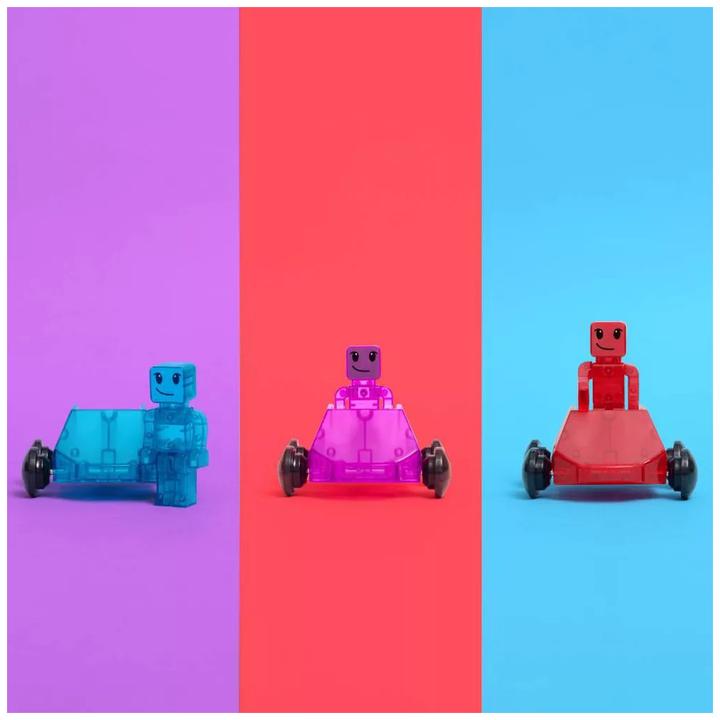 Actual product image Magna-Tiles Dashers set 6 pieces