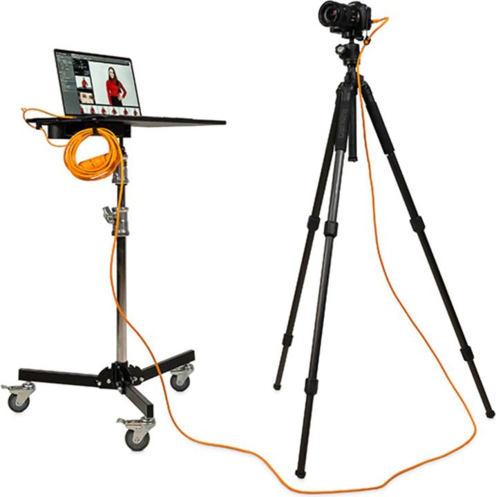 Actual product image Tether Tools USB-C 3.1 Kabel, USB-C / USB-C, 9.4m gerade zu gerade, 9.4 m, Orange (9.40 m, USB 3.1)