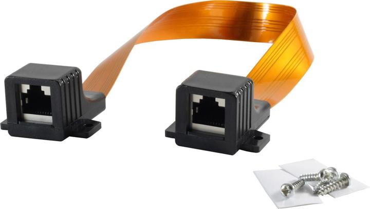 Produktbild Shiverpeaks BS08-001010 Kabelschnittstellen-/Gender-Adapter RJ-45 Schwarz (0.30 m)