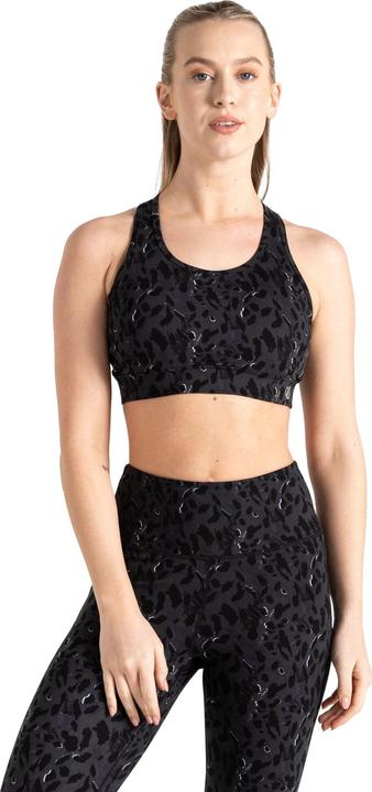 Actual product image Dare2b Womens/Ladies Swift II Animal Print Sports Bra (L)