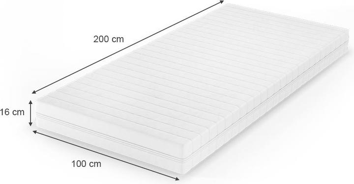 Image du produit VitaliSpa Foamy (100 x 200 cm, Noyau de mousse)