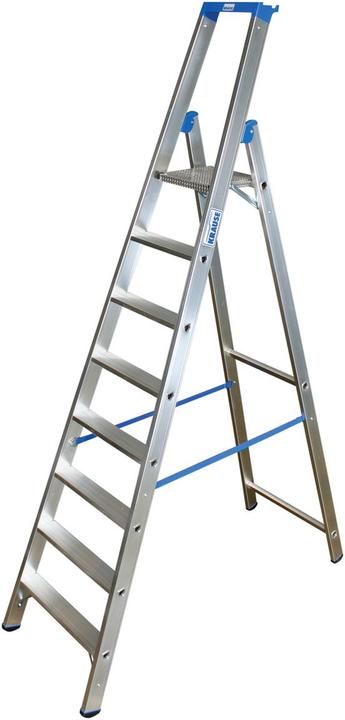 Krause KRAU 124555 Scaletta con gradini (Scala doppia, 390 cm)