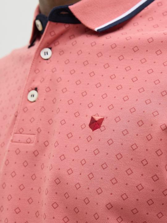Actual product image Jack & Jones All Over Print Polokragen Poloshirt Poloshirt (S)