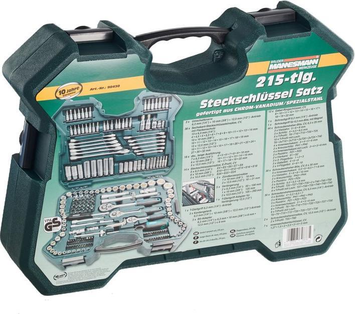 Actual product image Mannesmann Socket wrench set metric 1/
