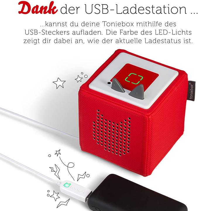 Image du produit Boxine 10001370 - Tonie - Chargeur USB Toniebox (Allemand)