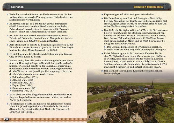 Actual product image Railway Empire 2: Die Offiziellen Guides (German, Aaron Kübler, Daniel Friedrich, Bettina Pflugbeil, Anne-Sophie Hardouin, Andreas Zintzsch, Karl-Wilhelm Koch, 2023)