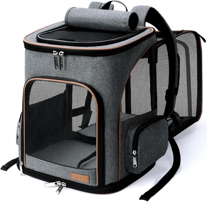 Immagine prodotto Lekesky Transportrucksack (Gatto, Cane, Animaletto, Traspirante, Lavabile, Pieghevole)
