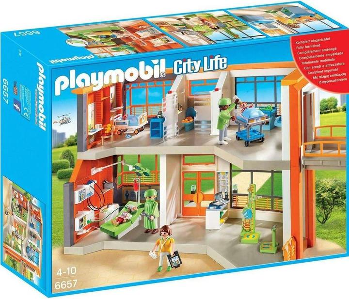 Playmobil Paediatric clinic with facility (6657, Playmobil City Life)