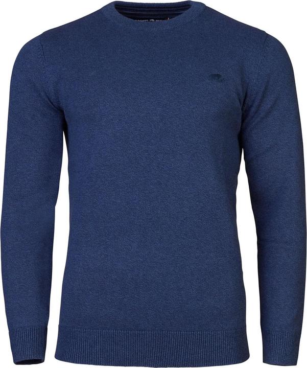Actual product image Raging Bull Mens Knitted Cashmere Blend Crew Neck Pullover (6XL)