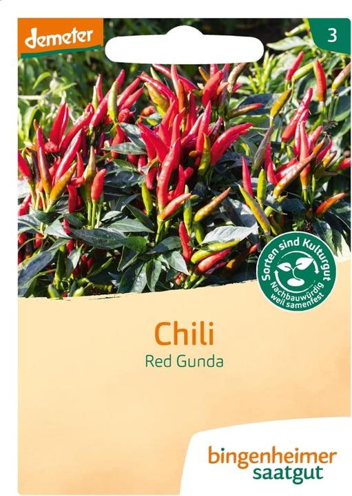 Actual product image Bingenheimer Saatgut Chili Red Gunda