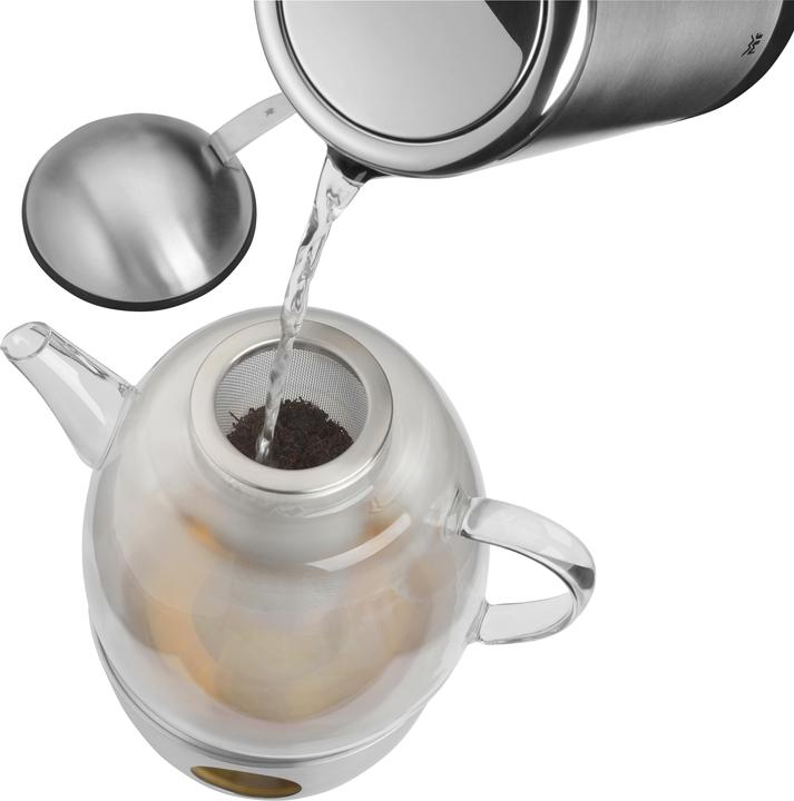 Produktbild WMF Teeset Teekanne mit Stövchen und Siebeinsatz 3tlg Glaskanne 1l SmarTea (1 l)