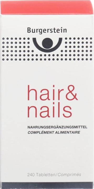 Produktbild Burgerstein Hair & Nails (240 Stück, Tabletten, 600 g)