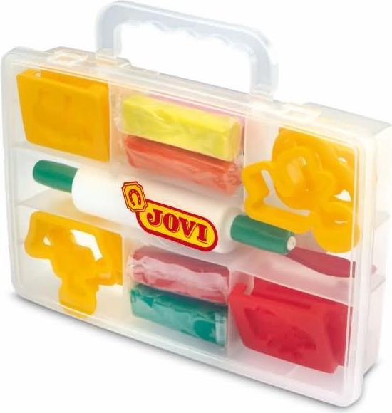 Produktbild Jovi Plastilin mit Zubehör + Formen + Werkzeuge Koffer