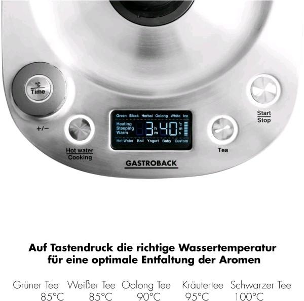 Actual product image Gastroback Design Tea & More Advanced (1.50 l, EU plug)
