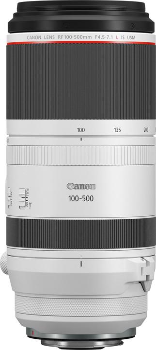 Produktbild Canon RF 100-500mm f/4.5-7.1 L IS USM (Canon RF, Vollformat)