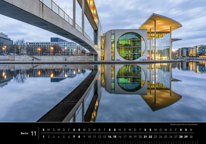 Produktbild Berlin Premiumkalender 2026 (50 x 35 cm, Harter Einband, Deutsch)