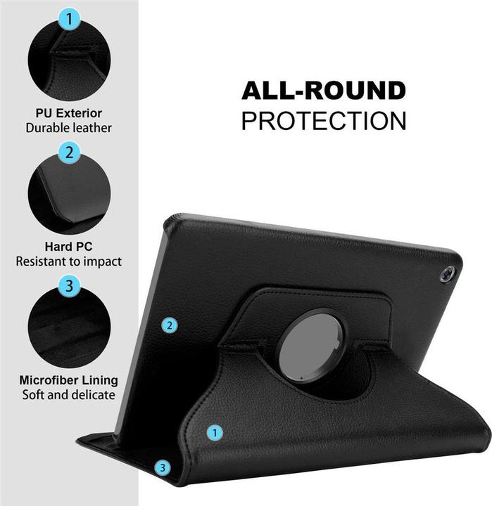 Actual product image Cadorabo Tablet Book Cover (MediaPad M5 Lite 10.1)