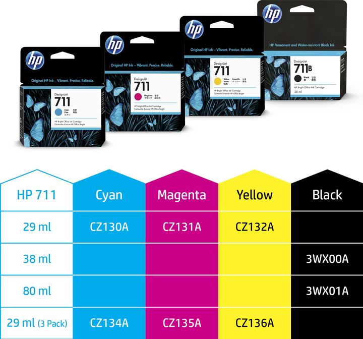 Produktbild HP 711 (Y)