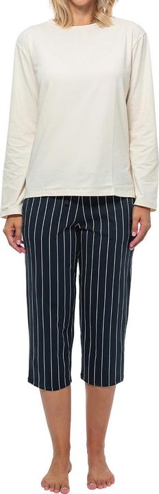 Cream, Blue striped
