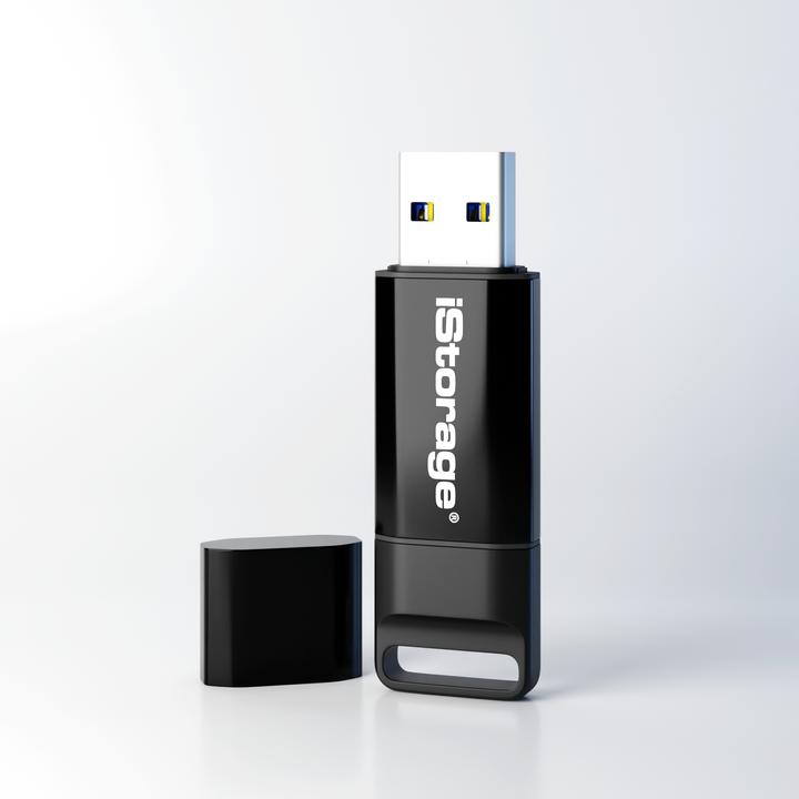 Actual product image iStorage datAshur BT - USB Flash Drive (biometric) (16 GB, USB 3.2)