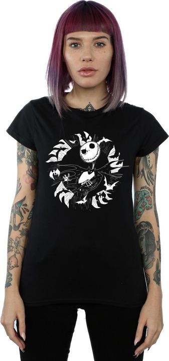 Produktbild Disney Nightmare Before Christmas Jack Bat Circle TShirt (S)