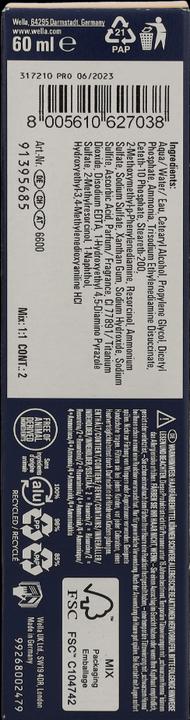 Actual product image Wella Koleston Perfect Me+ Pure Naturals (7/00 medium blonde natural)