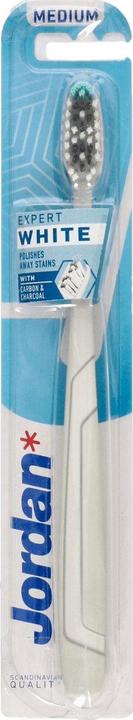 Produktbild Jordan Expert White Toothbrush Medium 1Pc. (1 x)