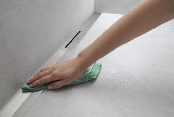 Actual product image hansgrohe HG shower channel RainDrain Flex kb. Wd-mon 900mm stainless steel brushed (900 mm)