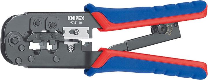 Actual product image Knipex Crimping Pliers for Western plugs (190 mm)