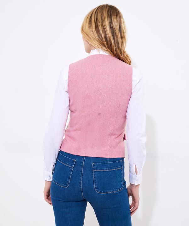Actual product image Joe Browns Tweed Patch Waistcoat (38)