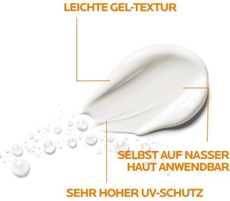 Image du produit La Roche Posay Anthelios Wetskin adulte SPF 50+ (Gel solaire, SPF 50+, 200 ml, 213 g)