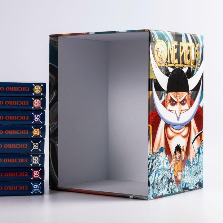 Immagine prodotto One Piece Sammelschuber 6: Marine Ford (inklusive Band 54-61) (Tedesco, Eiichiro Oda, 2024)